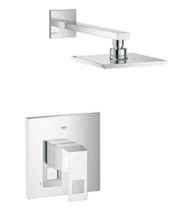 Grohe Eurocube 7 1/4 Inch Single Handle Shower Set
