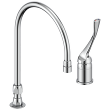 Load image into Gallery viewer, Delta Commercial 24T2: Single Control Mixing Faucet with Gooseneck Spout - Less Pop-Up
