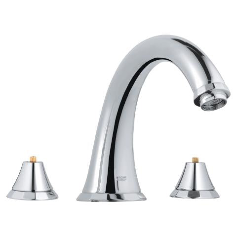 Grohe Kensington Three-Hole Roman Bathtub Faucet