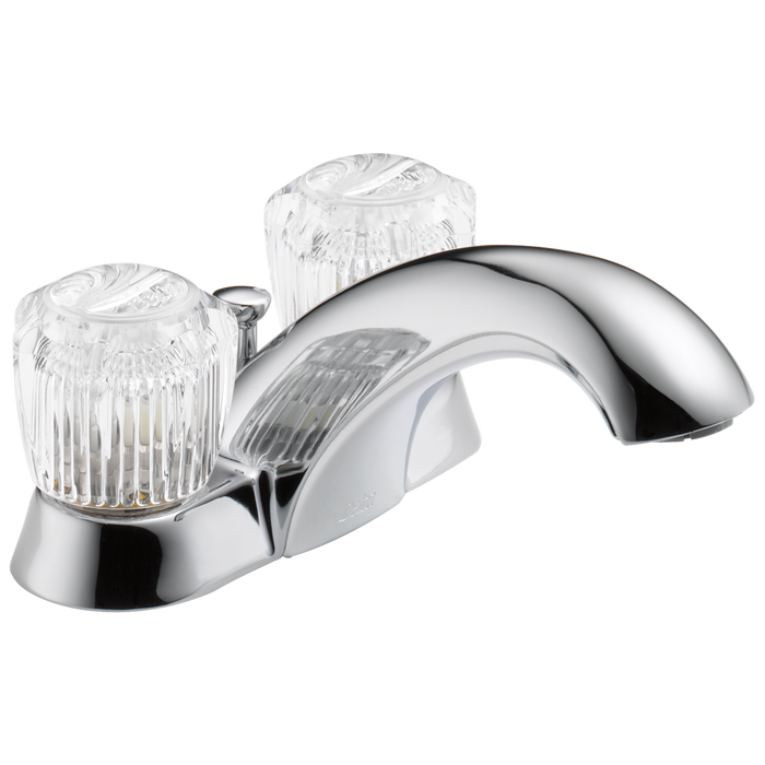 Delta Classic: Two Handle Tract-Pack Centerset Bathroom Faucet