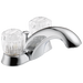 Delta Classic: Two Handle Tract-Pack Centerset Bathroom Faucet