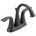 Delta Lahara: Two Handle Tract-Pack Centerset Bathroom Faucet