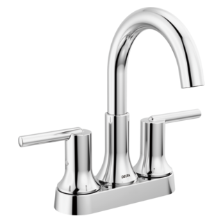 Delta Trinsic: Two Handle Centerset Bathroom Faucet