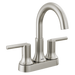 Delta Trinsic: Two Handle Centerset Bathroom Faucet