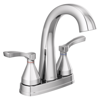 Delta Stryke: Two Handle Centerset Bathroom Faucet