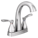 Delta Stryke: Two Handle Centerset Bathroom Faucet