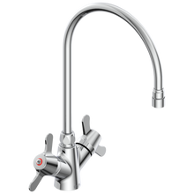 Load image into Gallery viewer, Delta Commercial 25C3: Two Handle Single Shank Mixing Faucet
