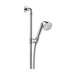 Axor Front 2.5 GPM Single Function Handshower Package with 63" Hose Slide Bar and Quick Clean Technology