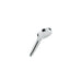 Hansgrohe Crometta 1.8 GPM Single Function Hand Shower with Quick Clean and Eco Right Technologies in Chrome/White