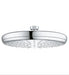 Grohe Tempesta 1.8 GPM Rain Shower Head with EcoJoy Dream Spray and Speed Clean Technology