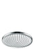Hansgrohe Crometta 2 GPM Single Function Rain Shower Head with Quick Clean and Eco Right Technologies in Chrome