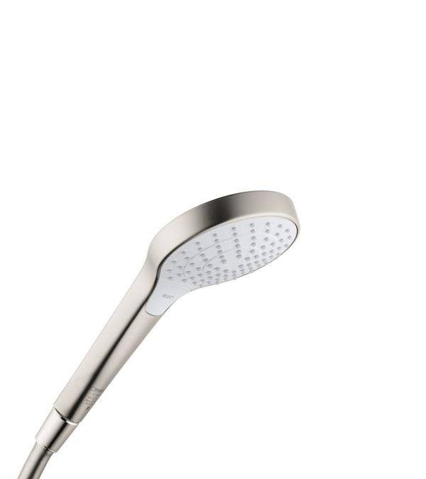 Hansgrohe Croma Select S 2.5 GPM Vario-Function Handshower with Select and Quick Clean Technologies in Brushed Nickel