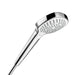 Hansgrohe Croma Select S 2 GPM Vario-Function Handshower with Select and Quick Clean Technologies in Chrome/White