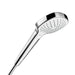 Hansgrohe Croma Select E 2.5 GPM Single Function Handshower with Select and Quick Clean Technologies in Chrome/White