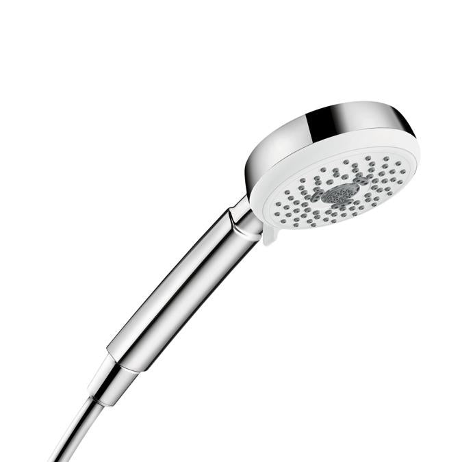 Hansgrohe Crometta 2 GPM Multi Function Hand Shower with Quick Clean and Eco Right Technologies in Chrome