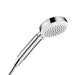 Hansgrohe Crometta 2 GPM Single Function Hand Shower with Quick Clean and Eco Right Technologies in Chrome