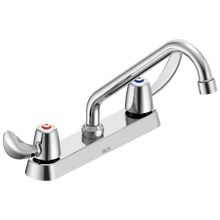 Load image into Gallery viewer, Delta Commercial 26C3: Two Handle 8&amp;quot; Cast Deck Mount Faucet
