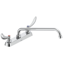 Load image into Gallery viewer, Delta Commercial 26C3: Two Handle 8&amp;quot; Cast Deck Mount Faucet
