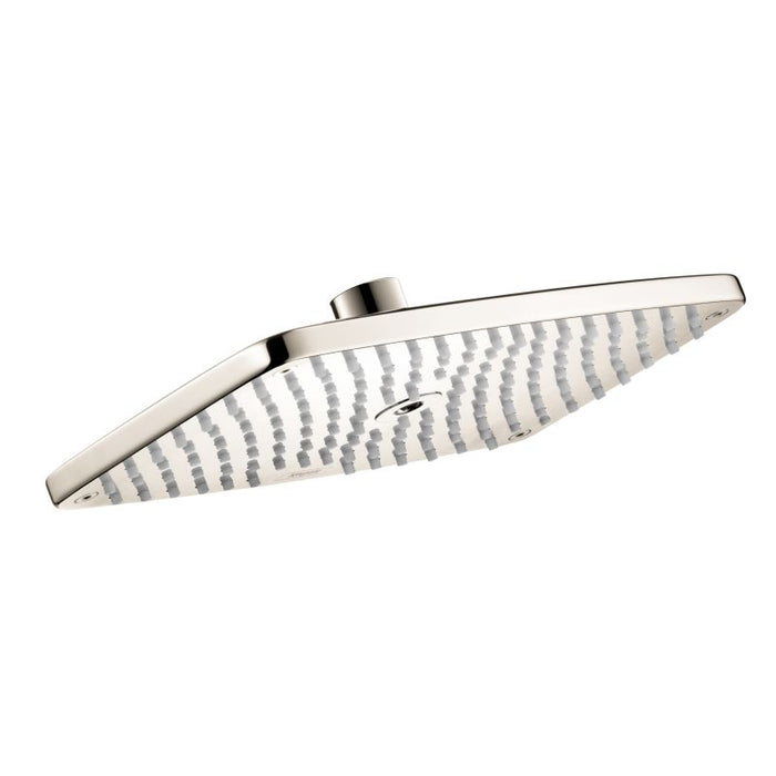 Hansgrohe Raindance E Rain 2.5 GPM Shower Head in Polished Nickel