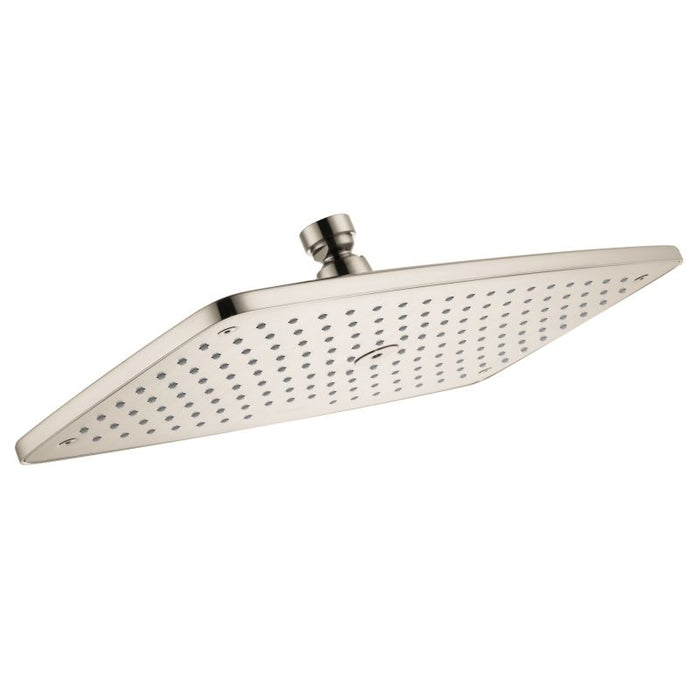 Hansgrohe Raindance E Rain 2.5 GPM Shower Head in Brushed Nickel
