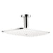 Hansgrohe Pura Vida Rain 2.5 GPM Shower Head - Shower Arm Included in Chrome