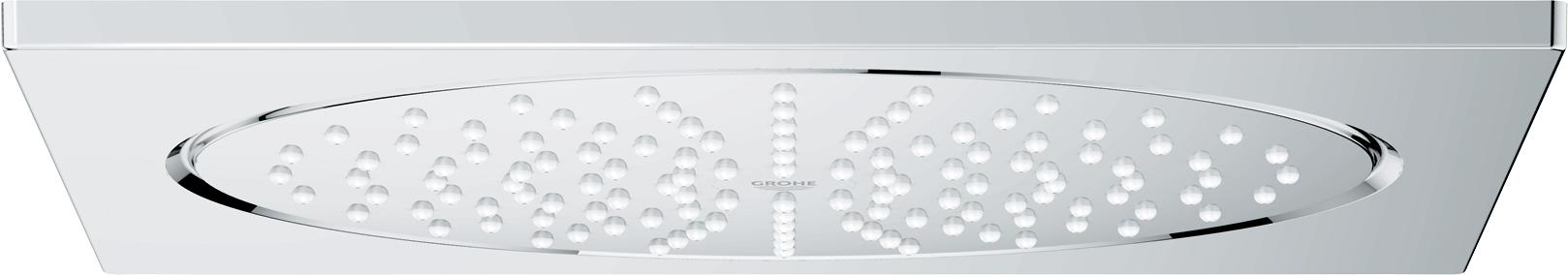 Grohe Rainshower 2.5 GPM Ceiling Mount Bathroom Rain Showerhead with Dream Spray Technology