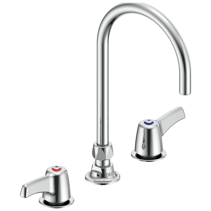 Delta 27C2973 Two Handle 8" Below Deck Mount Faucet