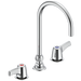Delta 27C2973 Two Handle 8" Below Deck Mount Faucet