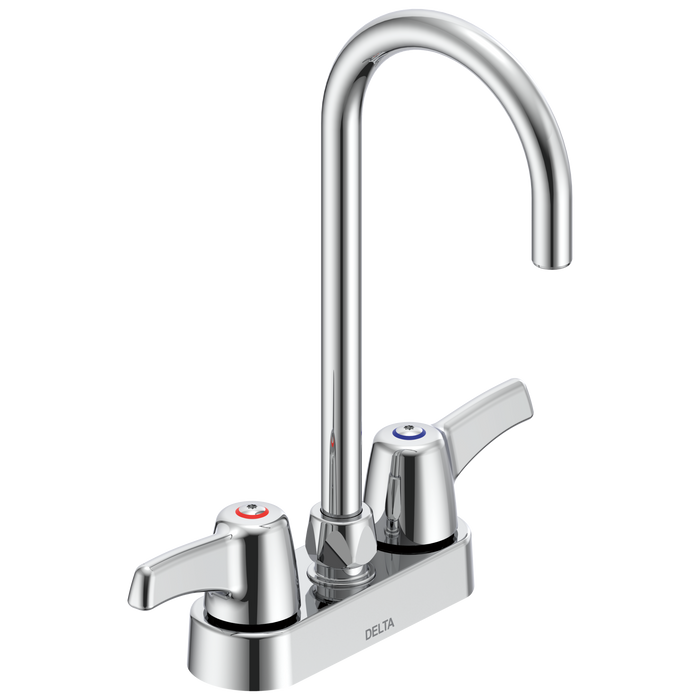Delta 27C4873 Two Handle 4" Deck Mount Faucet