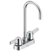 Delta 27C4873 Two Handle 4" Deck Mount Faucet