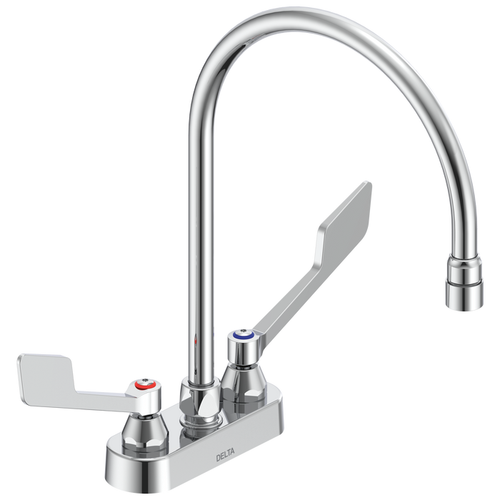 Delta Commercial 27C4 / 27C5 / 27C6: 4" Cast Deck Mount