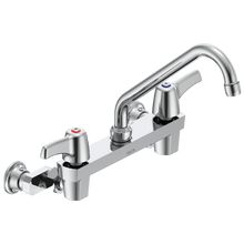 Load image into Gallery viewer, Delta Commercial 28C3 / 28C4 / 28C6: Two Handle 8&amp;quot; Wall Mount Service Sink Faucet
