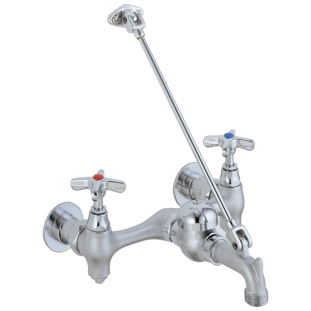 Delta 28T9 Commercial Two Handle 8" Wall Mount Service Sink Faucet