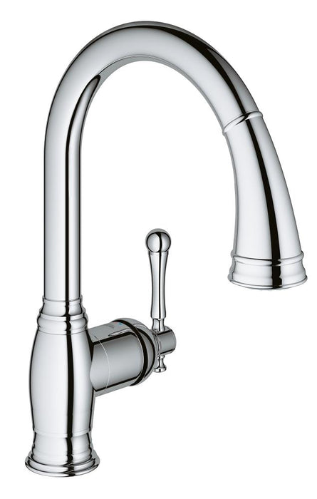Grohe 33870 Bridgeford Pull-Down Spray Kitchen Faucet