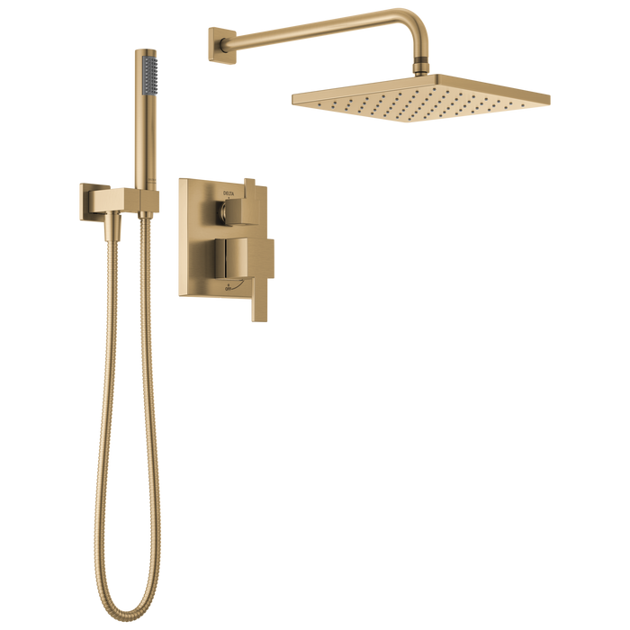 Delta Modern: Monitor 14 Series Shower with Raincan, Hand Shower & Rough Valve