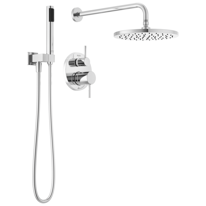 Delta Modern: Monitor 14 Series Shower with Raincan, Hand Shower & Rough Valve