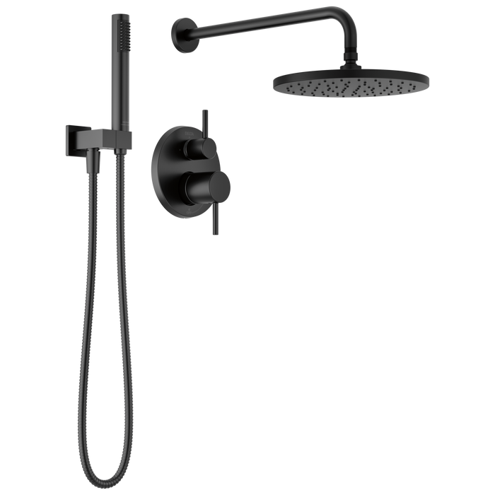 Delta Modern: Monitor 14 Series Shower with Raincan, Hand Shower & Rough Valve