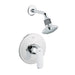 Grohe Eurosmart Cosmopolitan Pressure Balanced Shower with Valve Trim, Multi Function Shower Head, Shower Arm & Flange