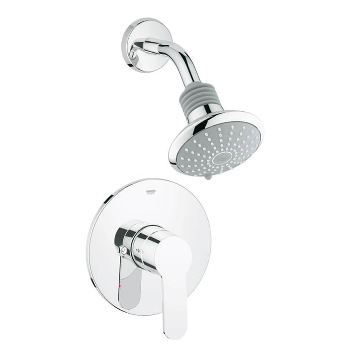 Grohe 35023002 Eurostyle Cosmopolitan 6 3/4 Inch Pressure Balance Valve Shower Combination Trim