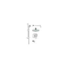 Load image into Gallery viewer, Grohe 35054 GrohFlex 24 1/2 Inch Thermostatic Valve Shower Set with 4 Sprays Showerhead
