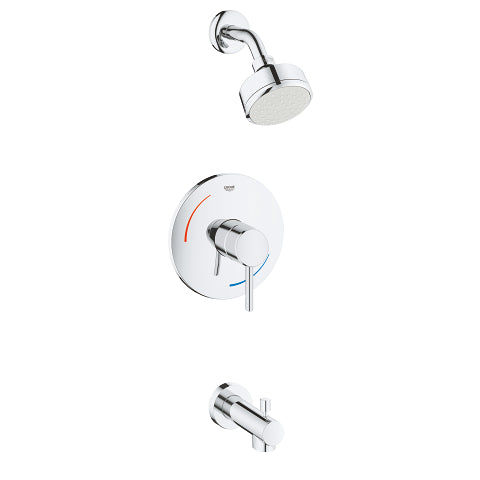 Grohe 35073 Concetto Bathtub/Shower Combo Faucet