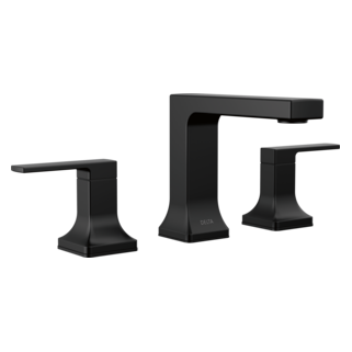 Delta Velum: Two Handle Widespread Bathroom Faucet