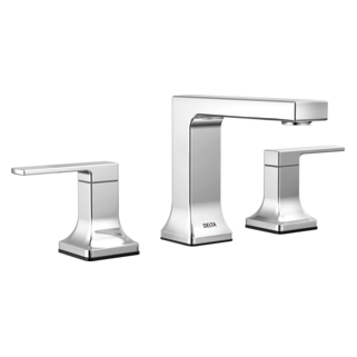 Delta Velum: Two Handle Widespread Bathroom Faucet