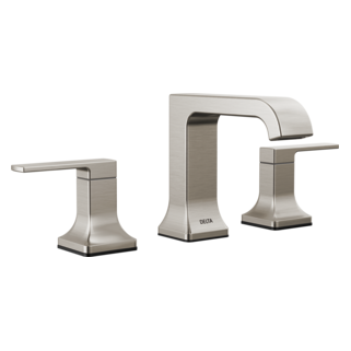 Delta Velum: Two Handle Widespread Bathroom Faucet