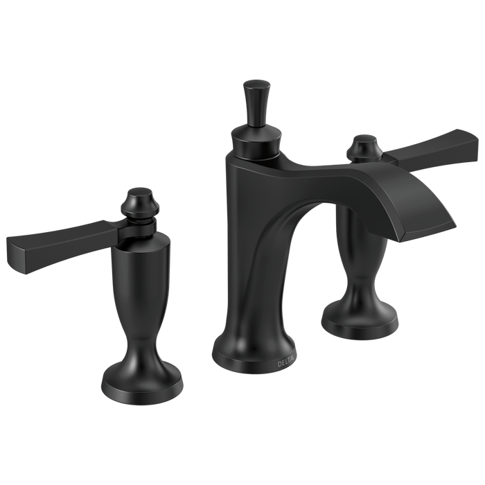 Delta Delta Dorval™: Two Handle Widespread Bathroom Faucet