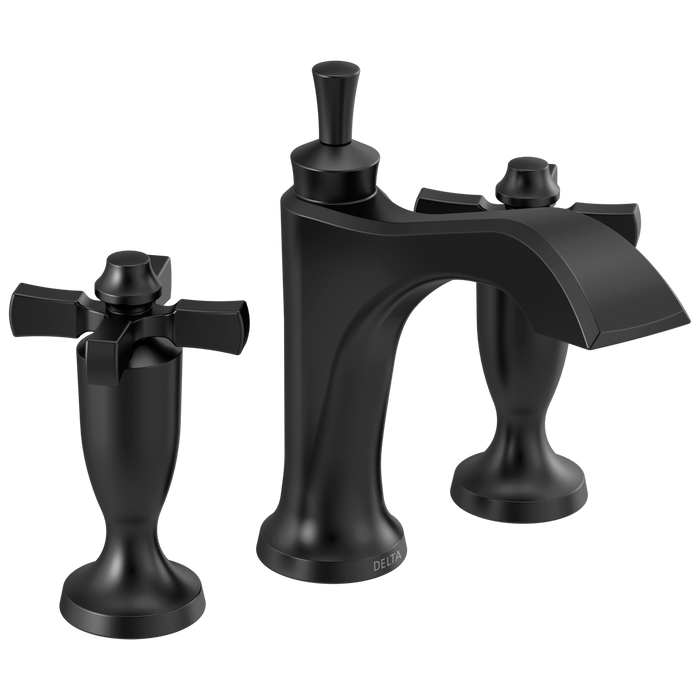 Delta Delta Dorval™: Two Handle Widespread Bathroom Faucet