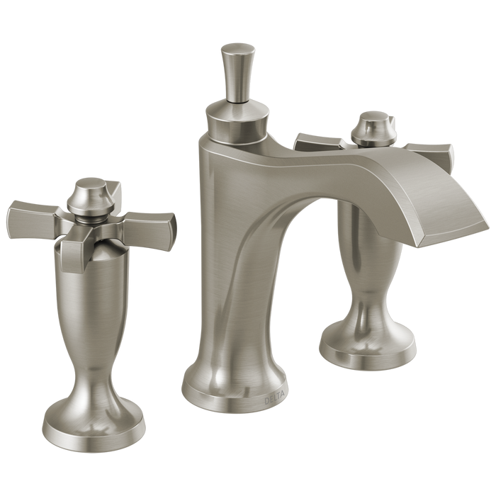 Delta Delta Dorval™: Two Handle Widespread Bathroom Faucet