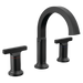 Delta Tetra: Two Handle Widespread Bathroom Faucet