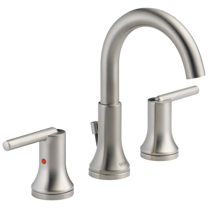 Delta 3559-MPU-DST Two Handle Widespread Bathroom Faucet