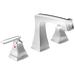 Delta 3564 Two Handle Widespread Bathroom Faucet with EZ Anchor